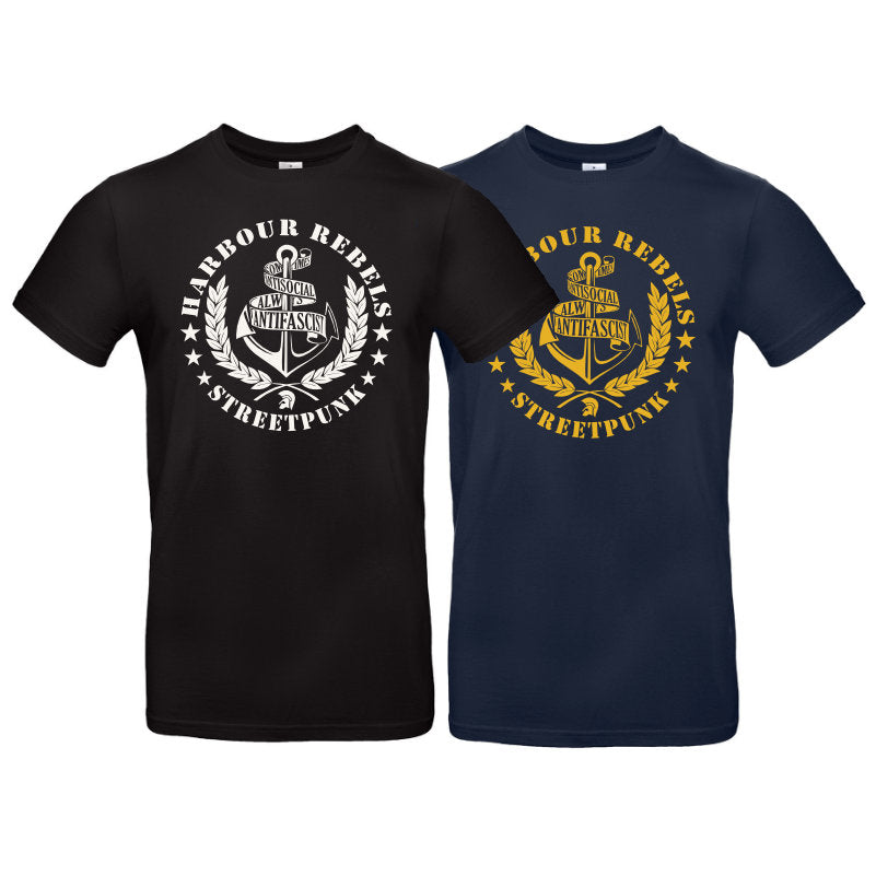 Harbour Rebels T-Shirt - Antifascist Logo