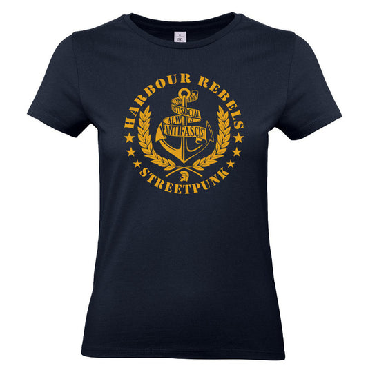 Harbor Rebels Ladies Shirt - Antifascist Logo