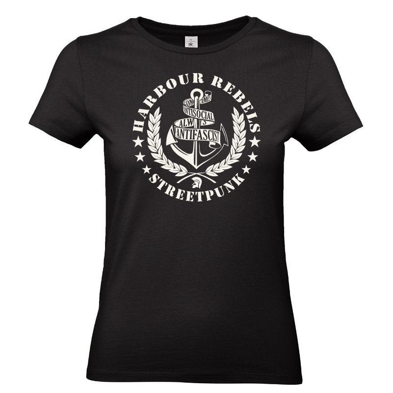 Harbor Rebels Ladies Shirt - Antifascist Logo